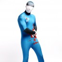 Blue Blood Full Body Halloween Spandex Holiday Unisex Cosplay Zentai Suit Blue Blood Full Body Halloween Spandex Holiday Unisex Cosplay Zentai Suit