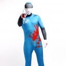 Blue Blood Full Body Halloween Spandex Holiday Unisex Cosplay Zentai Suit Blue Blood Full Body Halloween Spandex Holiday Unisex Cosplay Zentai Suit