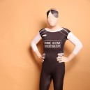 Funny Full Body Halloween Spandex Holiday Unisex Cosplay Zentai Suit