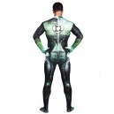 Green Lattern Full Body Halloween Spandex Holiday Unisex Cosplay Zentai Suit