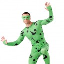 Green Question Mark Full Body Halloween Spandex Holiday Unisex Cosplay Zentai Suit Green Question Mark Full Body Halloween Spandex Holiday Unisex Cosplay Zentai Suit