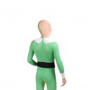 Green and Yellow Morph Suits Full Body Halloween Spandex Holiday Unisex Cosplay Zentai Suit
