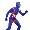 Uk National Flag Full Body Halloween Spandex Holiday Unisex Cosplay Zentai Suit