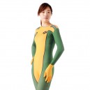 Yellow Green Full Body Halloween Spandex Holiday Unisex Cosplay Zentai Suit