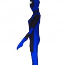 Blue Deadpool-deadpool Lycra Spandex Zentai Suit