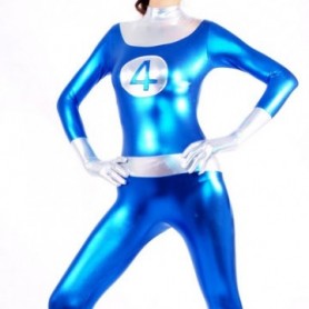 Fantastic Four Shiny Metallic  Unisex Costume
