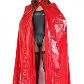 Cool Red PVC Cape