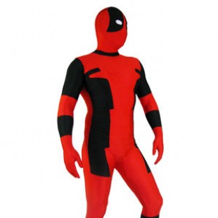 Classic Dealpool Spandex Deadpool Zentai Suit