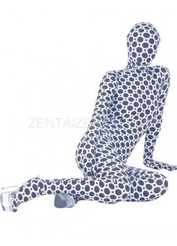 Sexy Flower Lycra Spandex Unisex Morph Zentai Suit