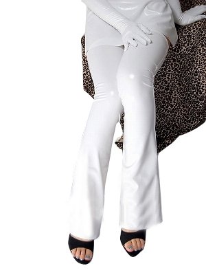 White Shiny Metallic Sexy Pan