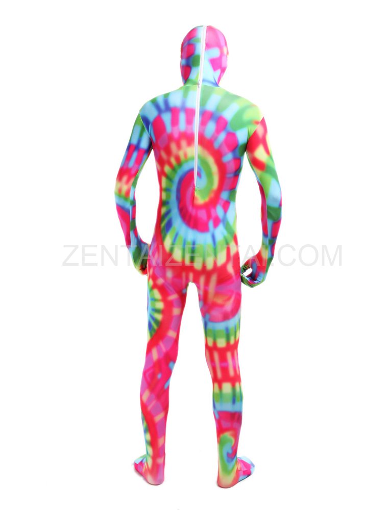 Adult Colorful Full Body Halloween Spandex Holiday Unisex Cosplay Zentai Suit